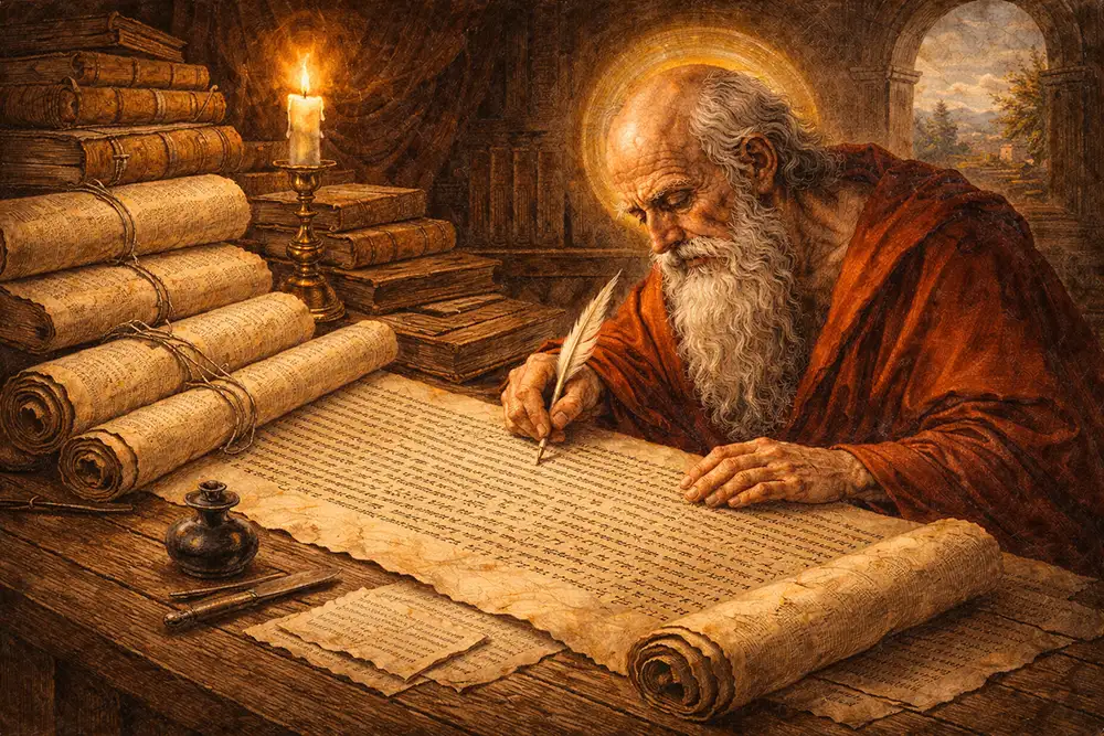 Wulgata św. Hieronima — łaciński przekład Biblii, oficjalny tekst Kościoła zachodniego przez ponad 1500 lat